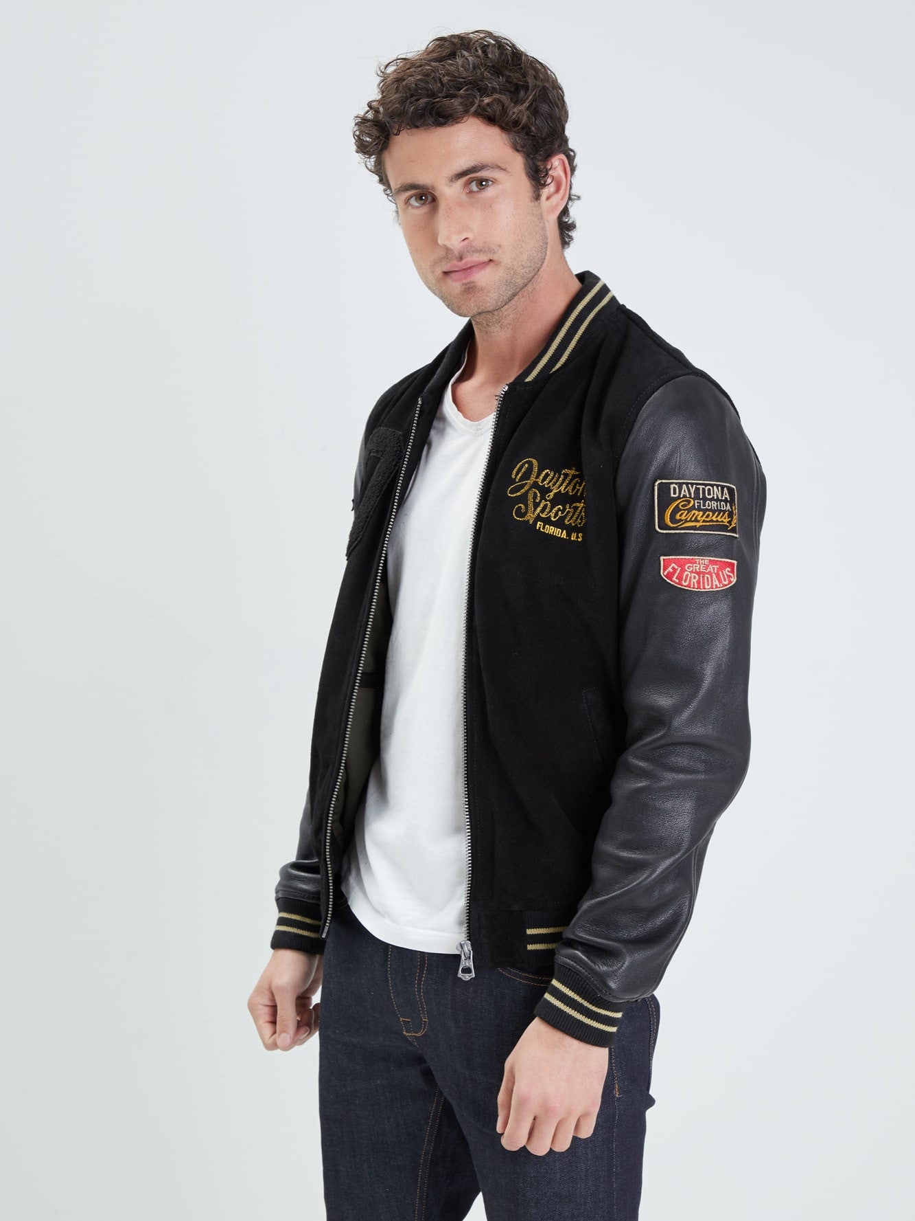 Academy - Blouson cuir homme - Accueil