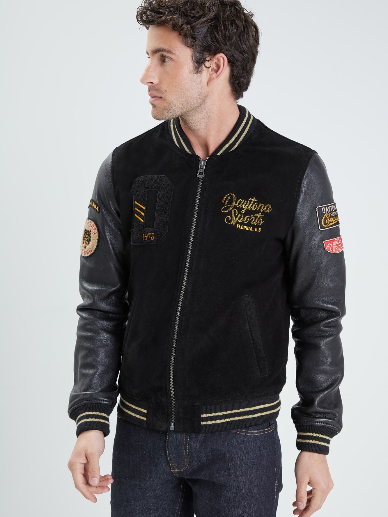 Academy - Blouson cuir homme - Accueil