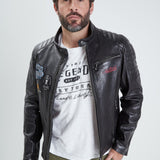 Bik von - Blouson cuir homme - Accueil