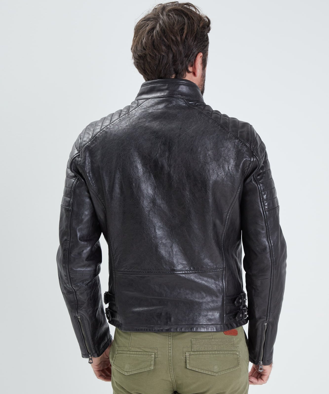 Bik von - Blouson cuir homme - Accueil