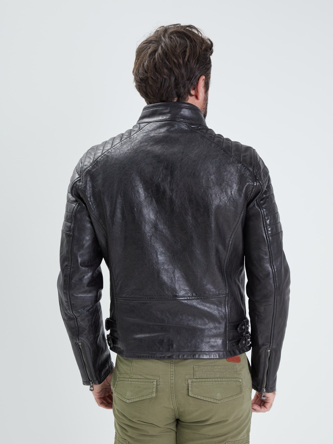 Bik von - Blouson cuir homme - Accueil