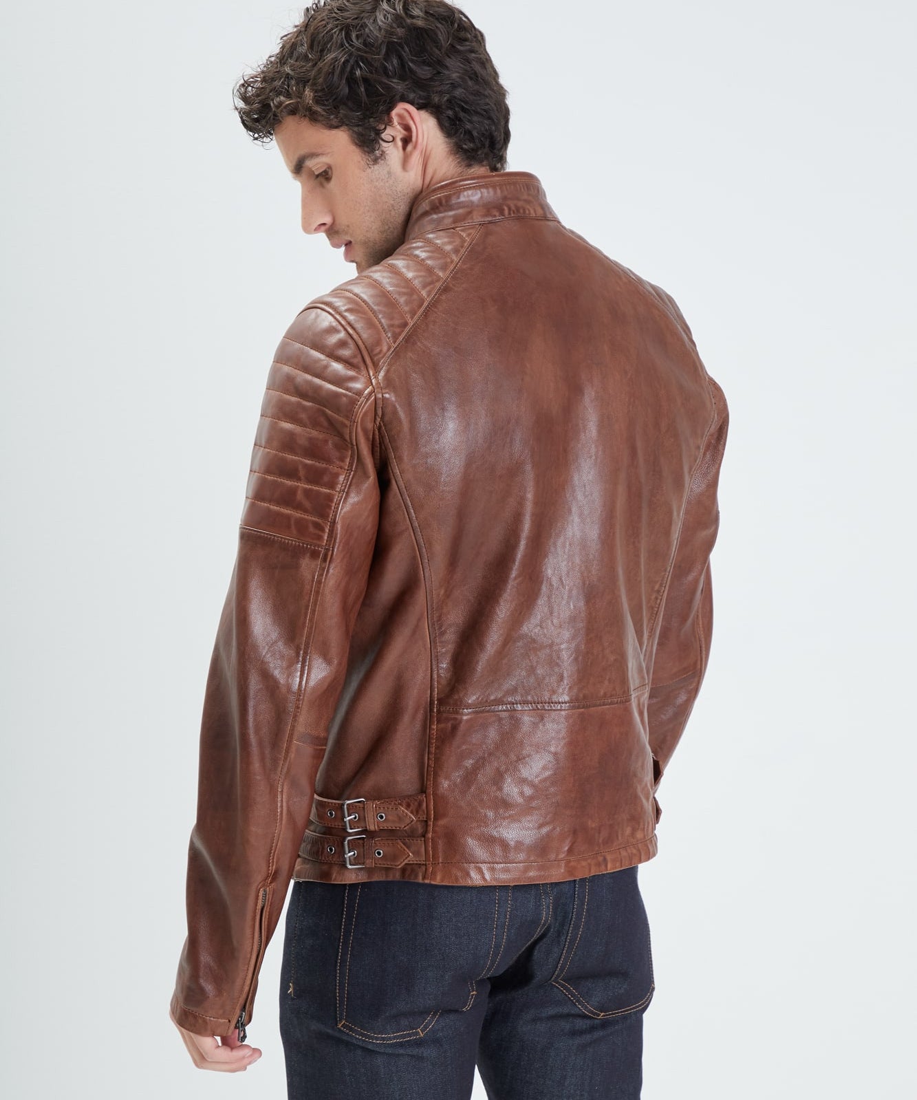 Bik von - Blouson cuir homme - Accueil