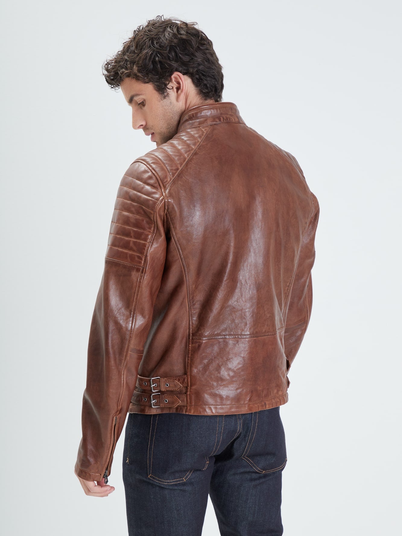 Bik von - Blouson cuir homme - Accueil