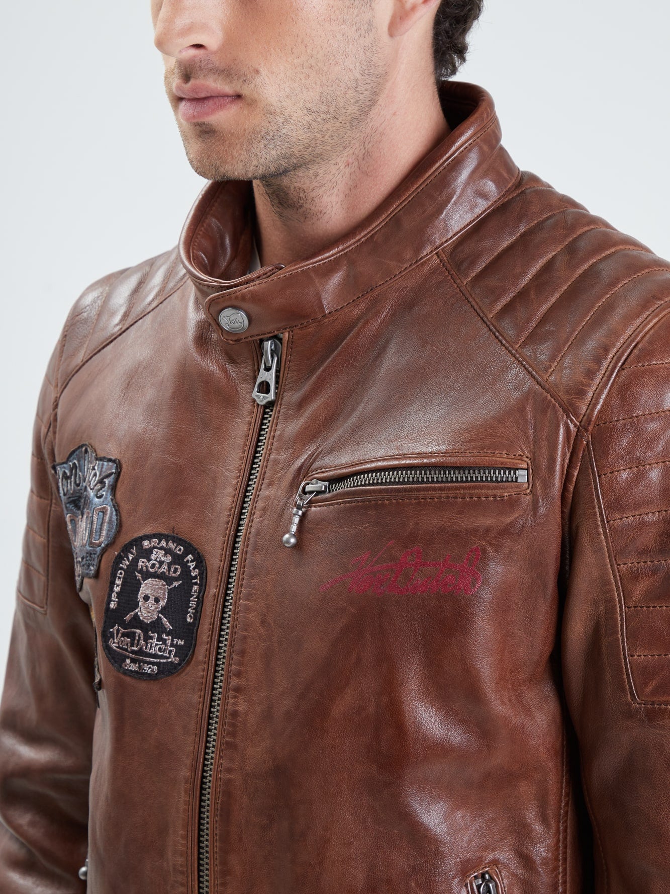 Bik von - Blouson cuir homme - Accueil