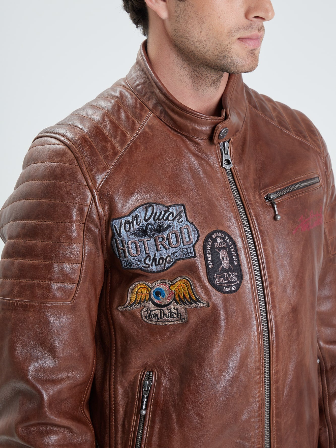 Bik von - Blouson cuir homme - Accueil