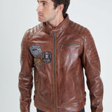 Bik von - Blouson cuir homme - Accueil