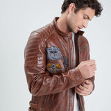 Bik von - Blouson cuir homme - Accueil