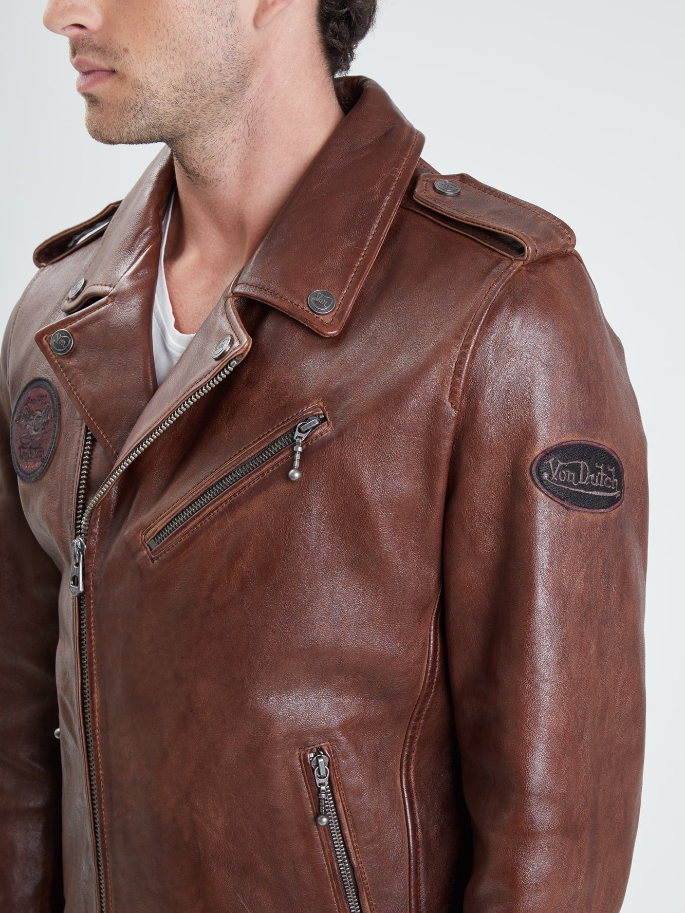 Golb von - Blouson cuir homme - Accueil