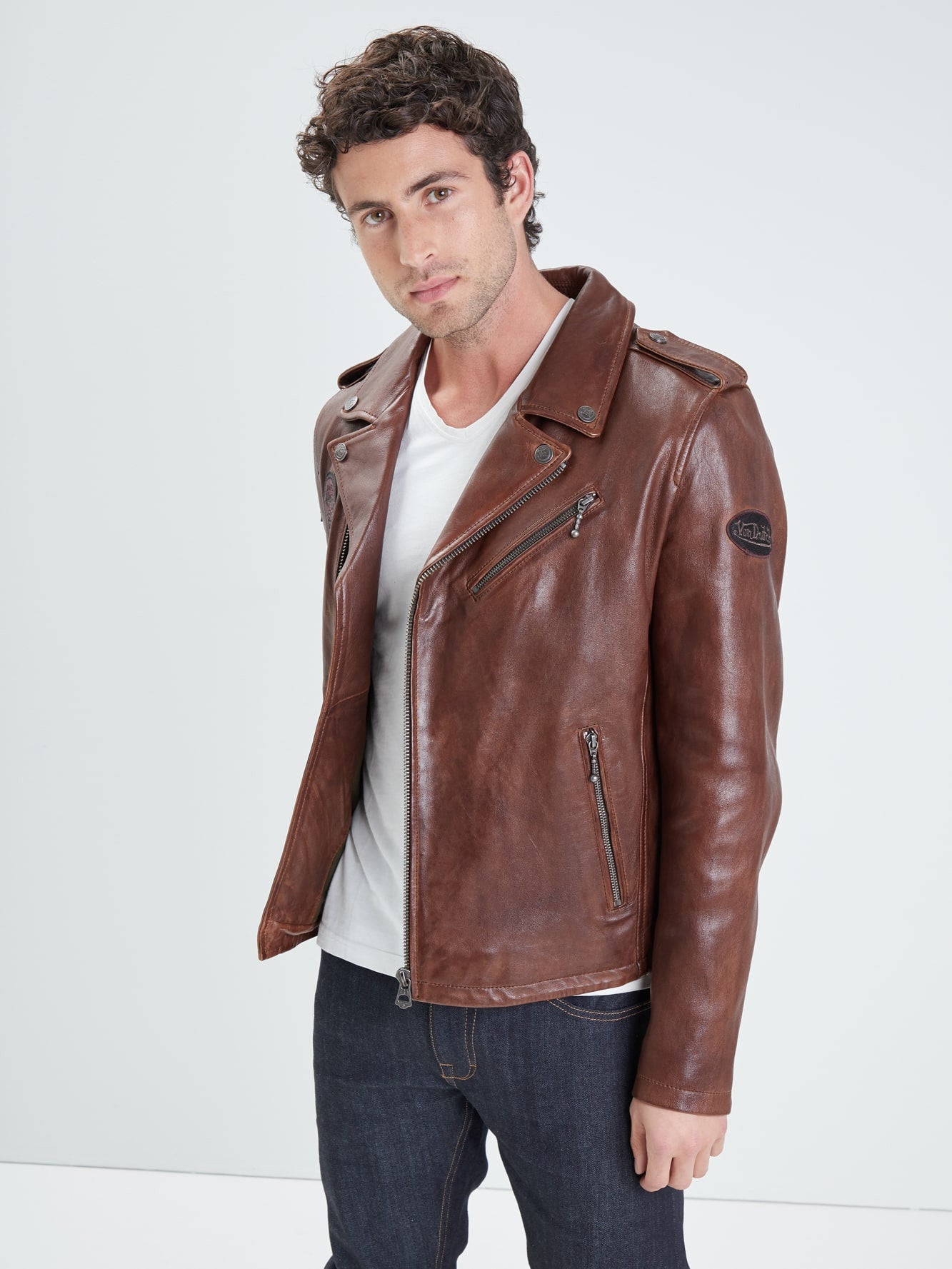 Golb von - Blouson cuir homme - Accueil