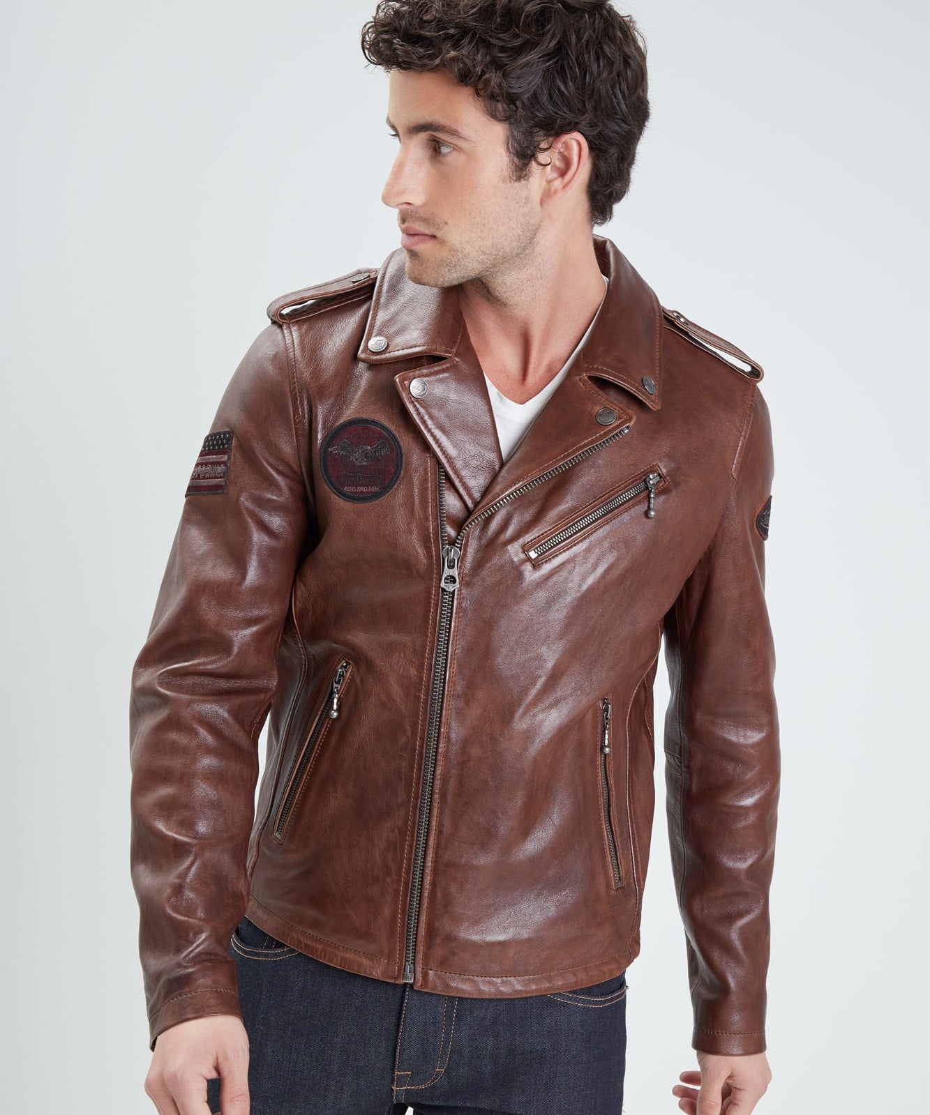 Golb von - Blouson cuir homme - Accueil