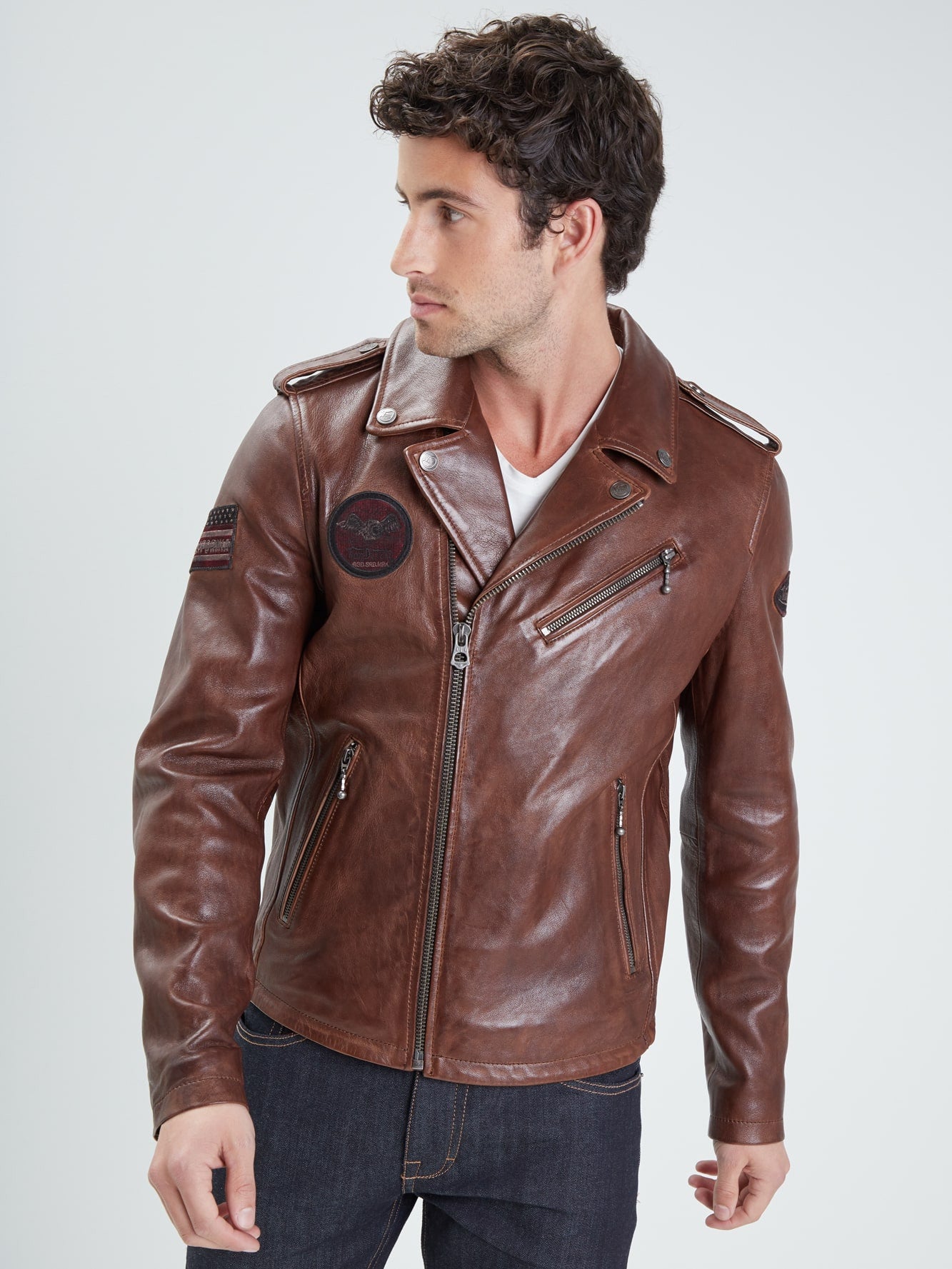 Golb von - Blouson cuir homme - Accueil