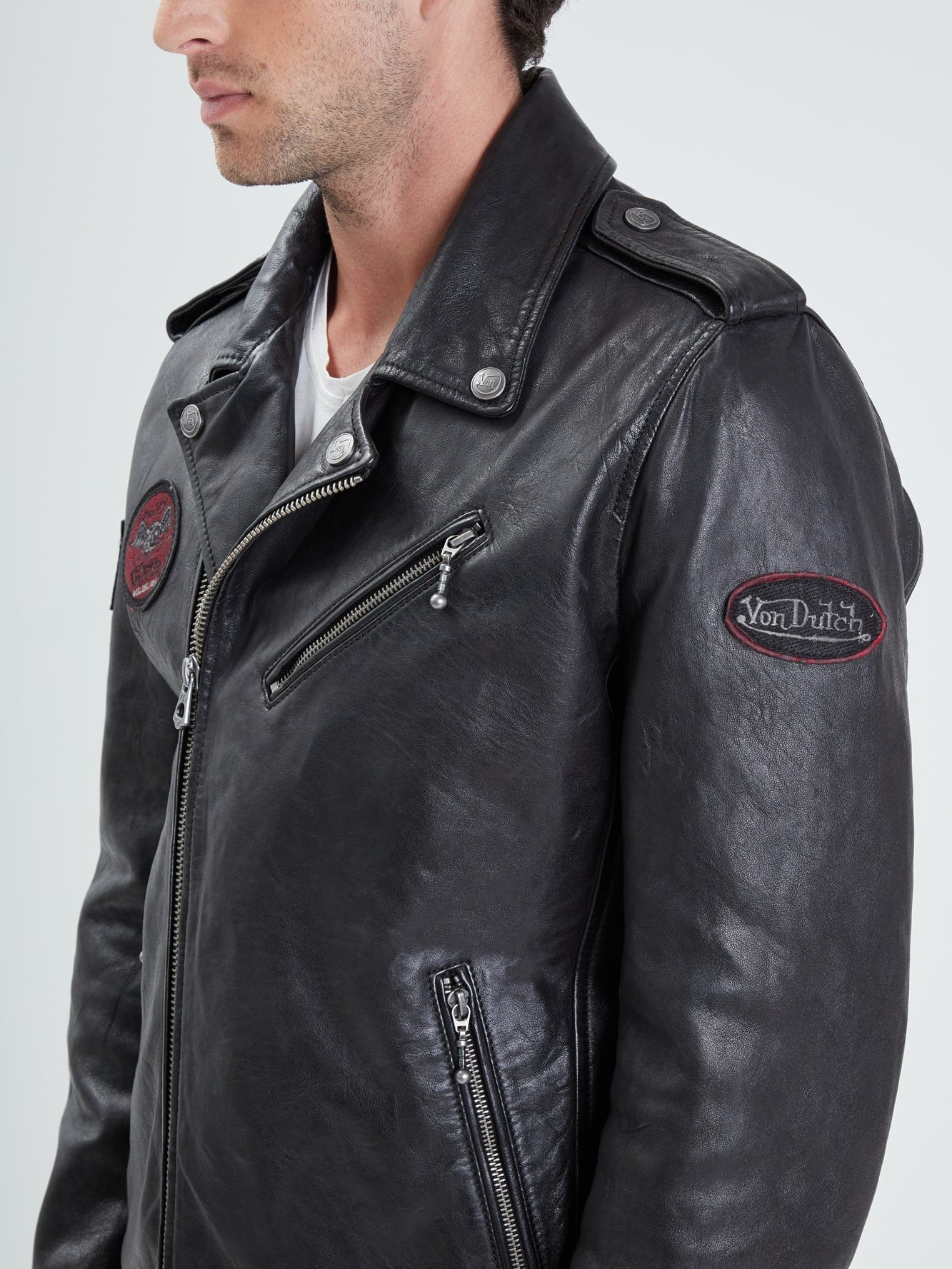 Golb von - Blouson cuir homme - Accueil