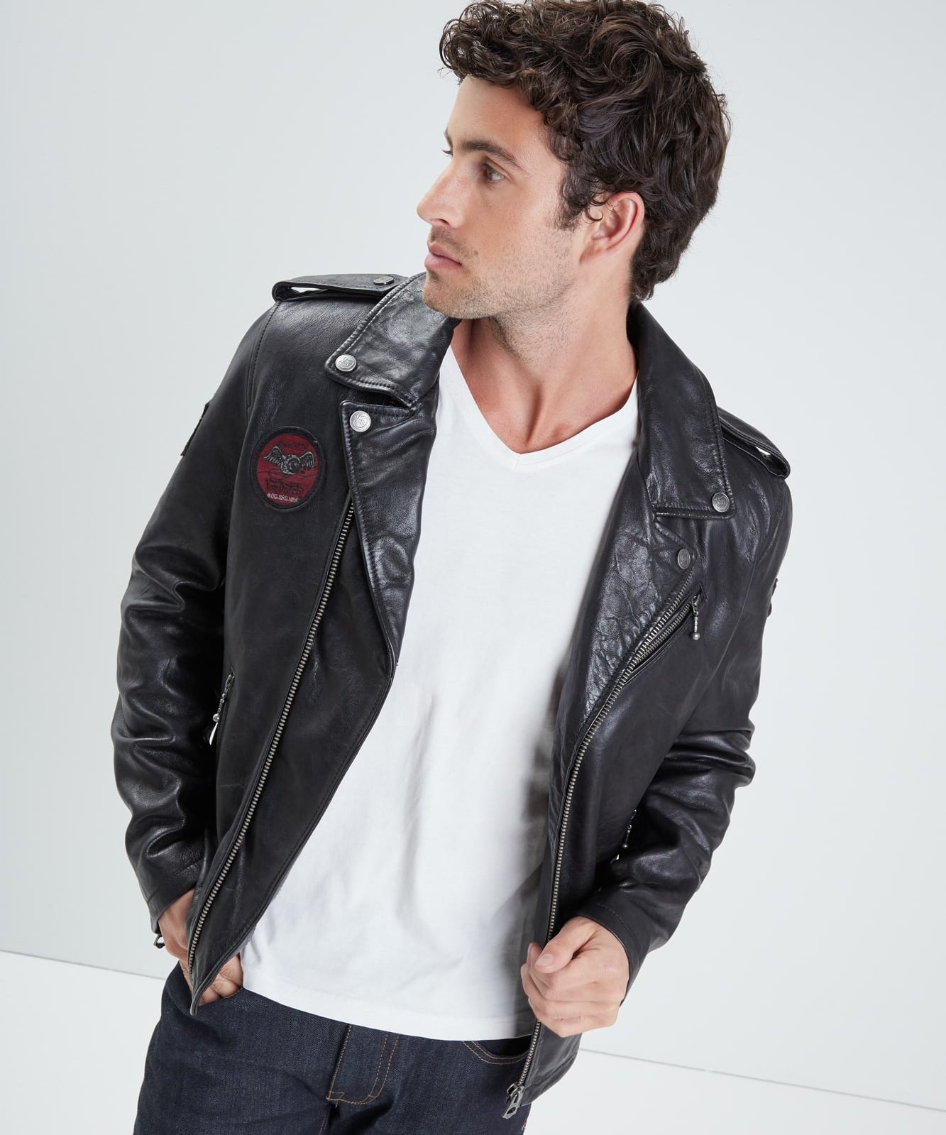 Golb von - Blouson cuir homme - Accueil