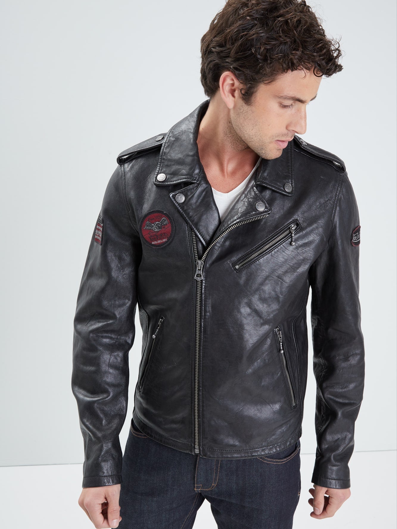 Golb von - Blouson cuir homme - Accueil