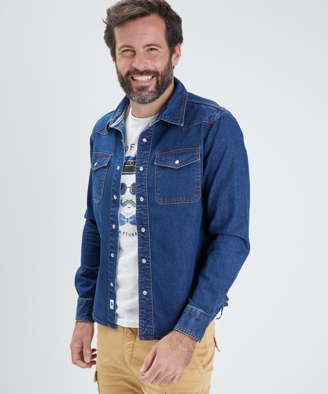 Patroller - Chemise textile homme - Accueil