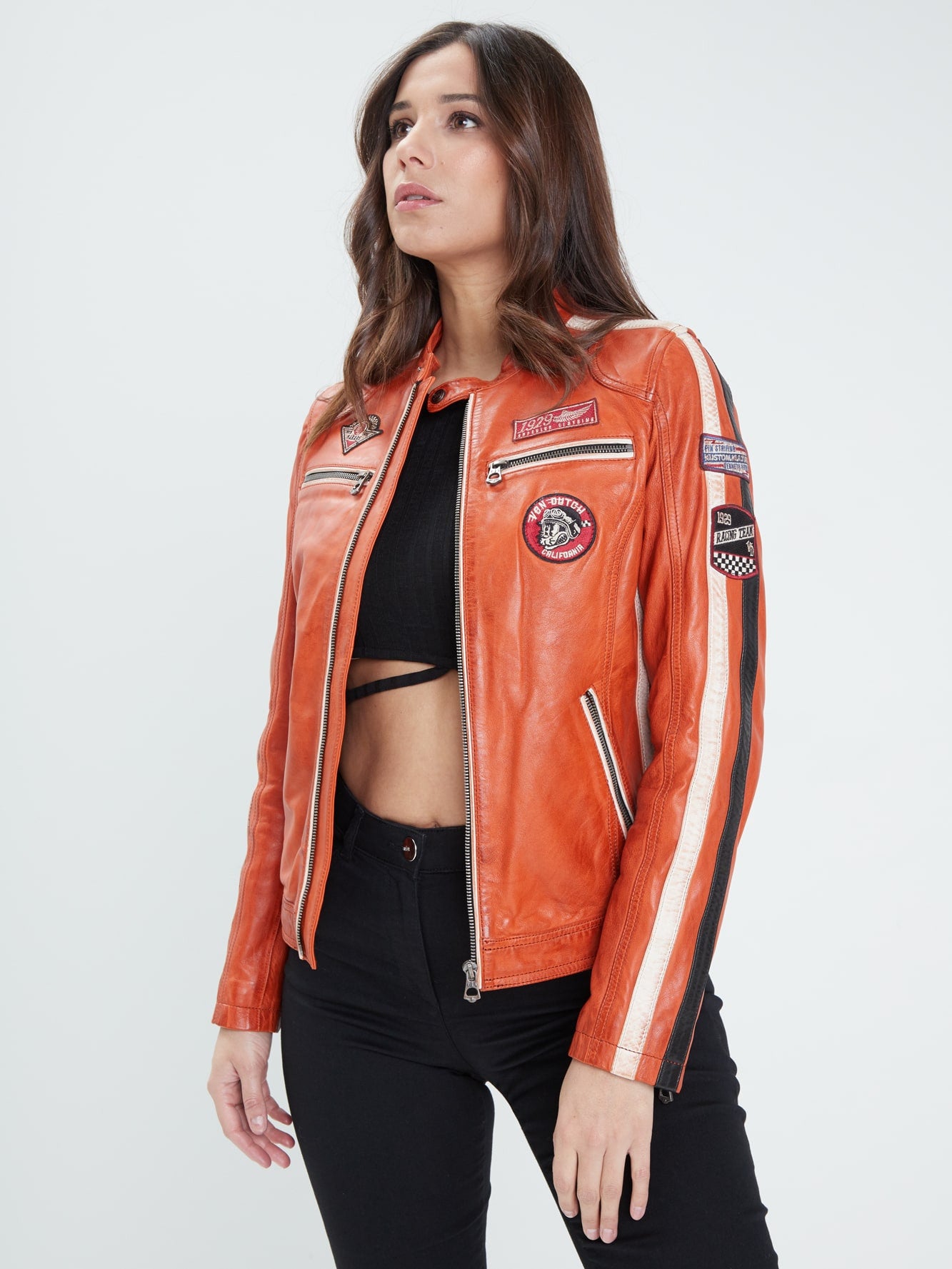 Ola von - Blouson cuir femme - Accueil