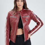 Ola von - Blouson cuir femme - Accueil