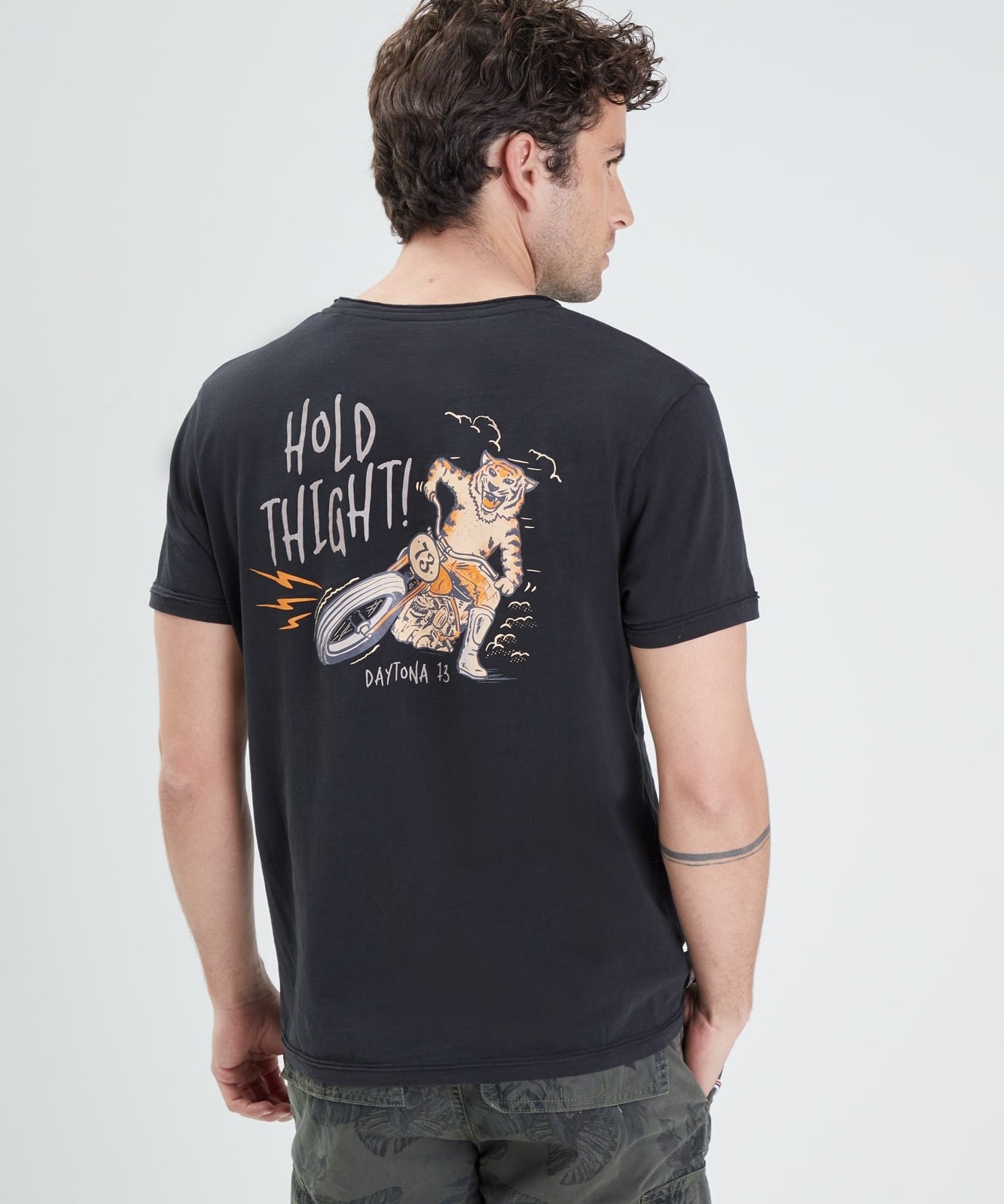 Tiger - T-shirt textile homme - Accueil