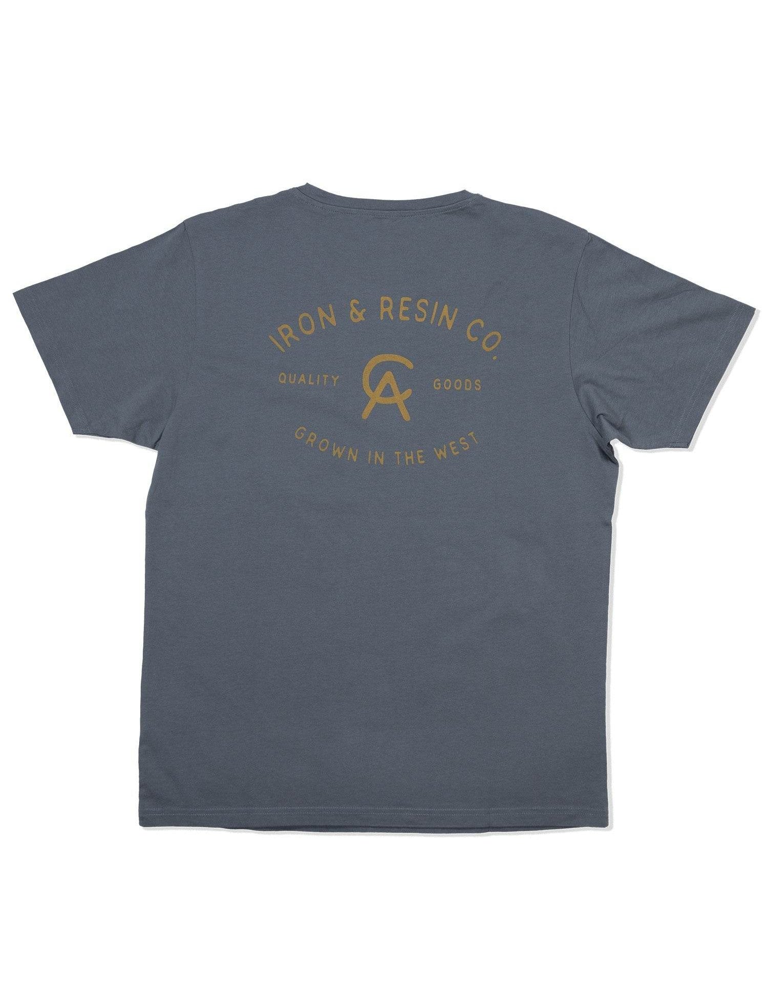 Grown in the west - T-shirt homme homme - IRON & RESIN