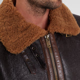 Bombardier dfh - Blouson cuir homme - Homme