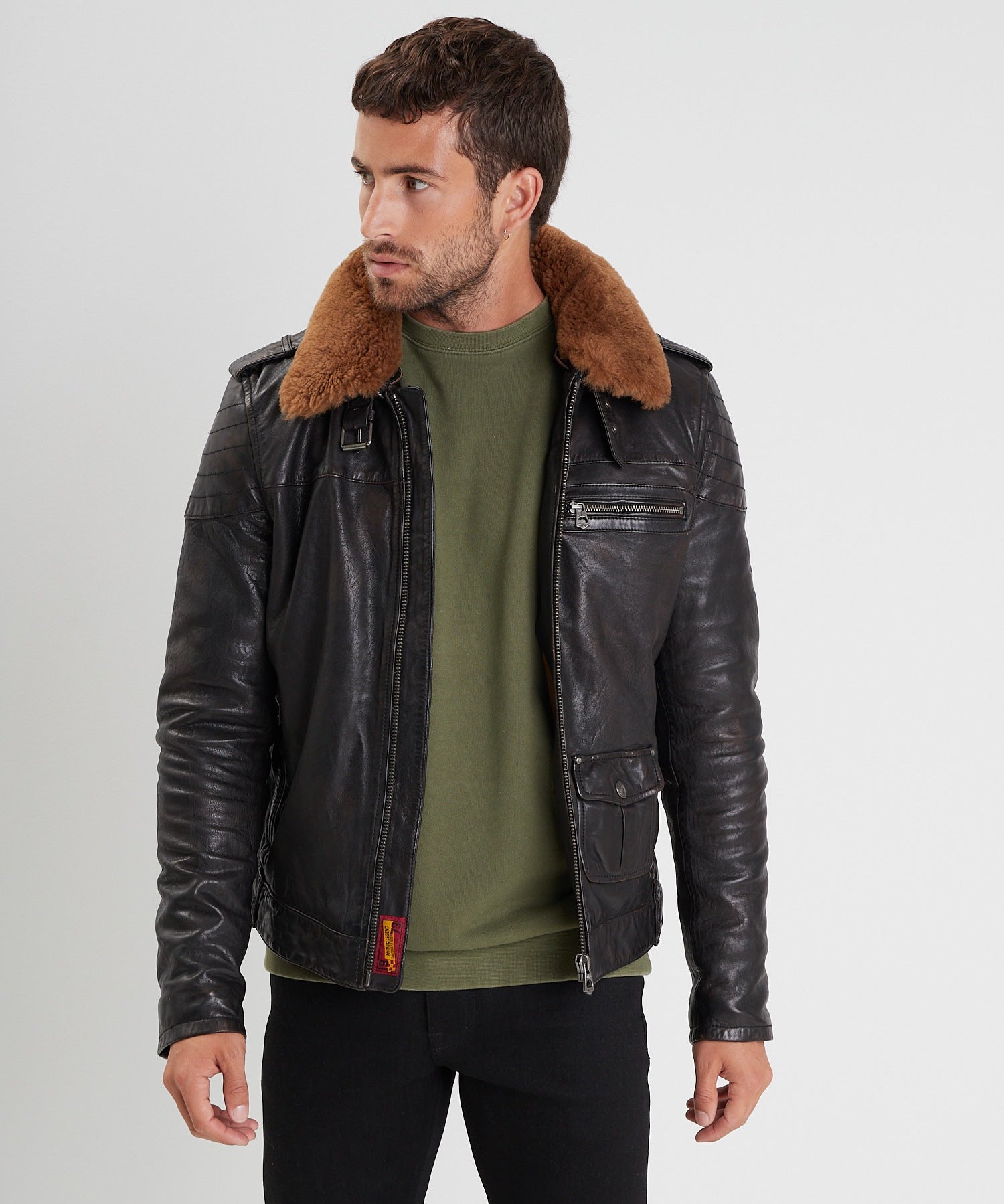 Pirate - Blouson cuir homme - Accueil