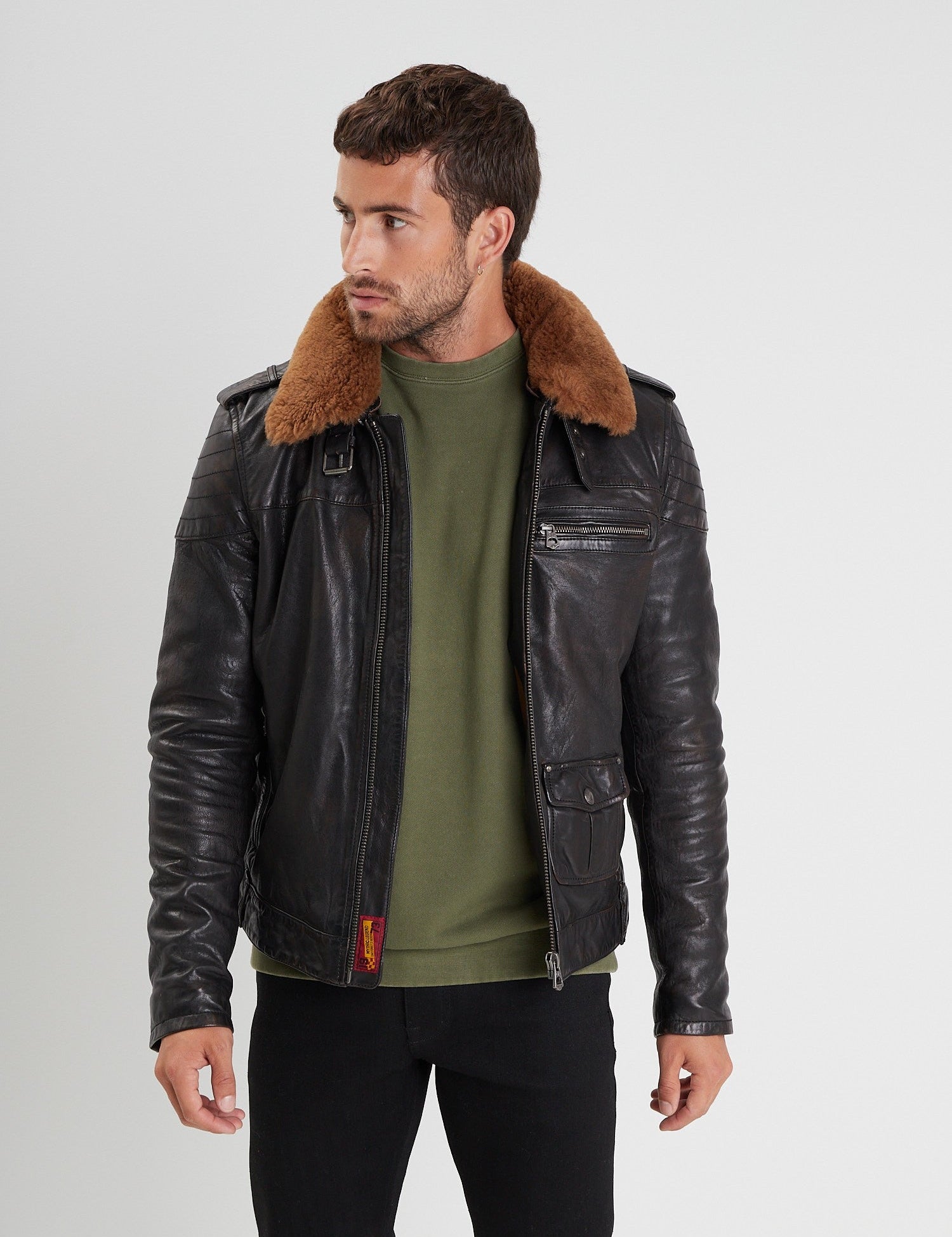 Pirate - Blouson cuir homme - Accueil