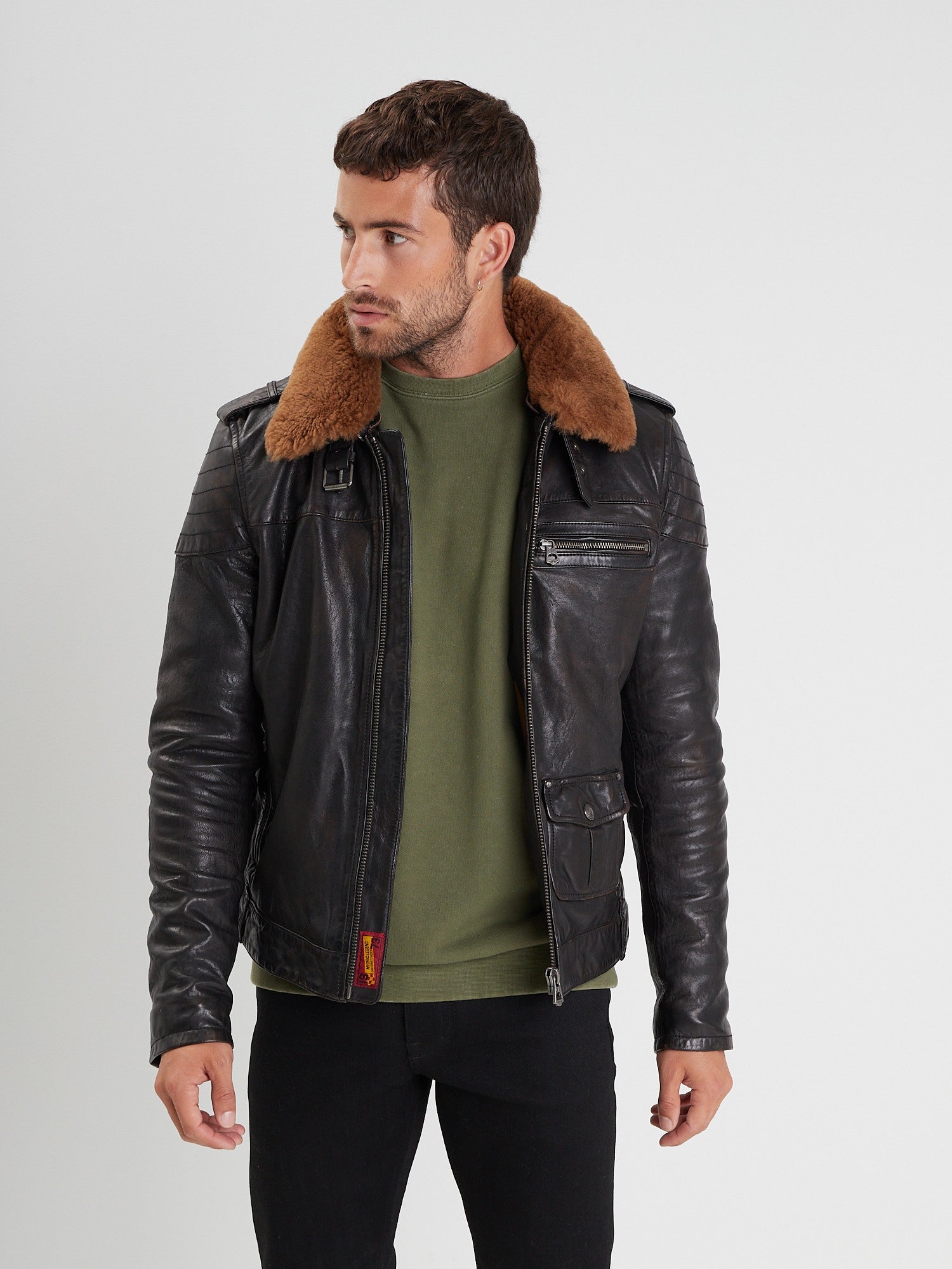 Pirate - Blouson cuir homme - Accueil