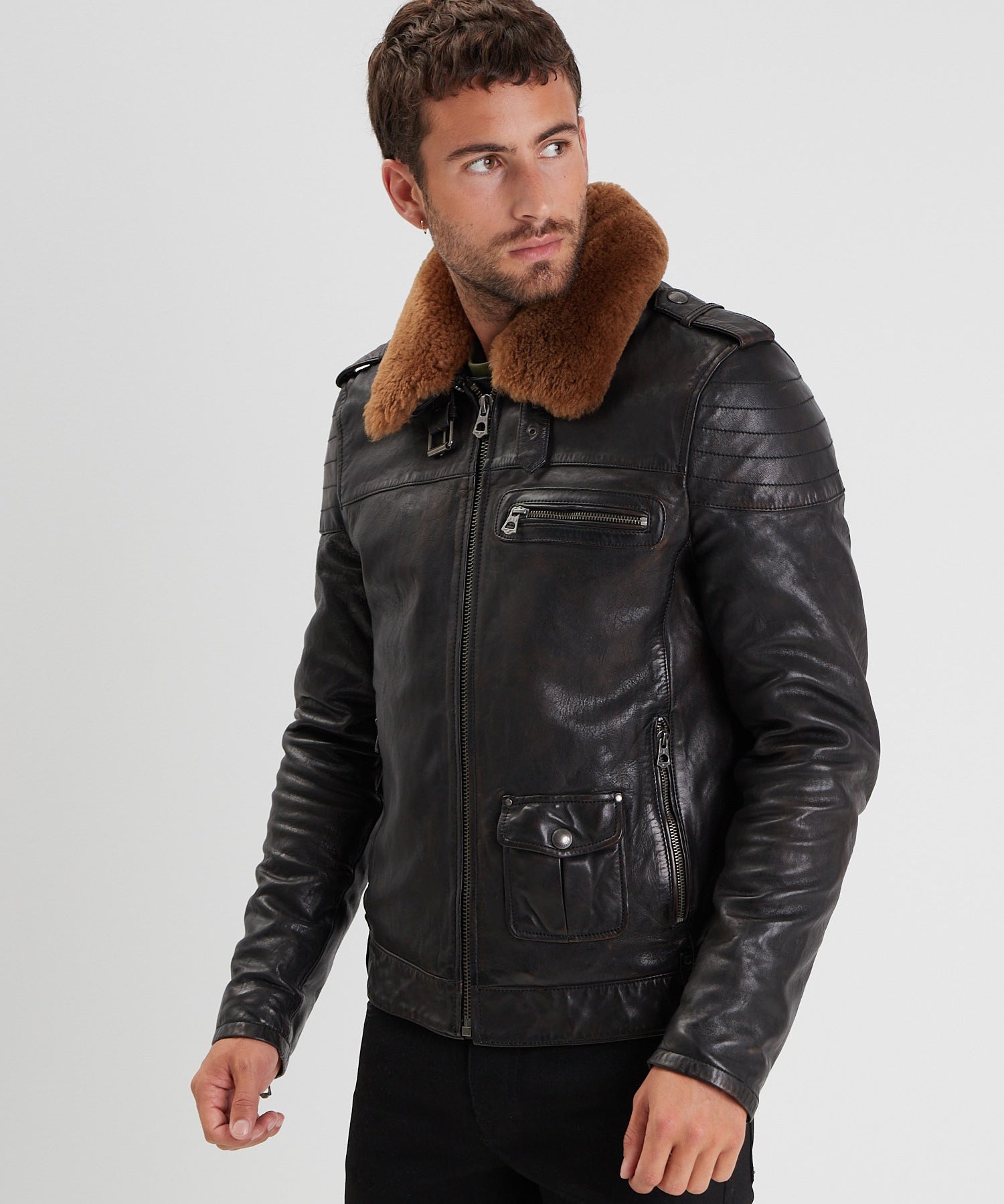 Pirate - Blouson cuir homme - Accueil