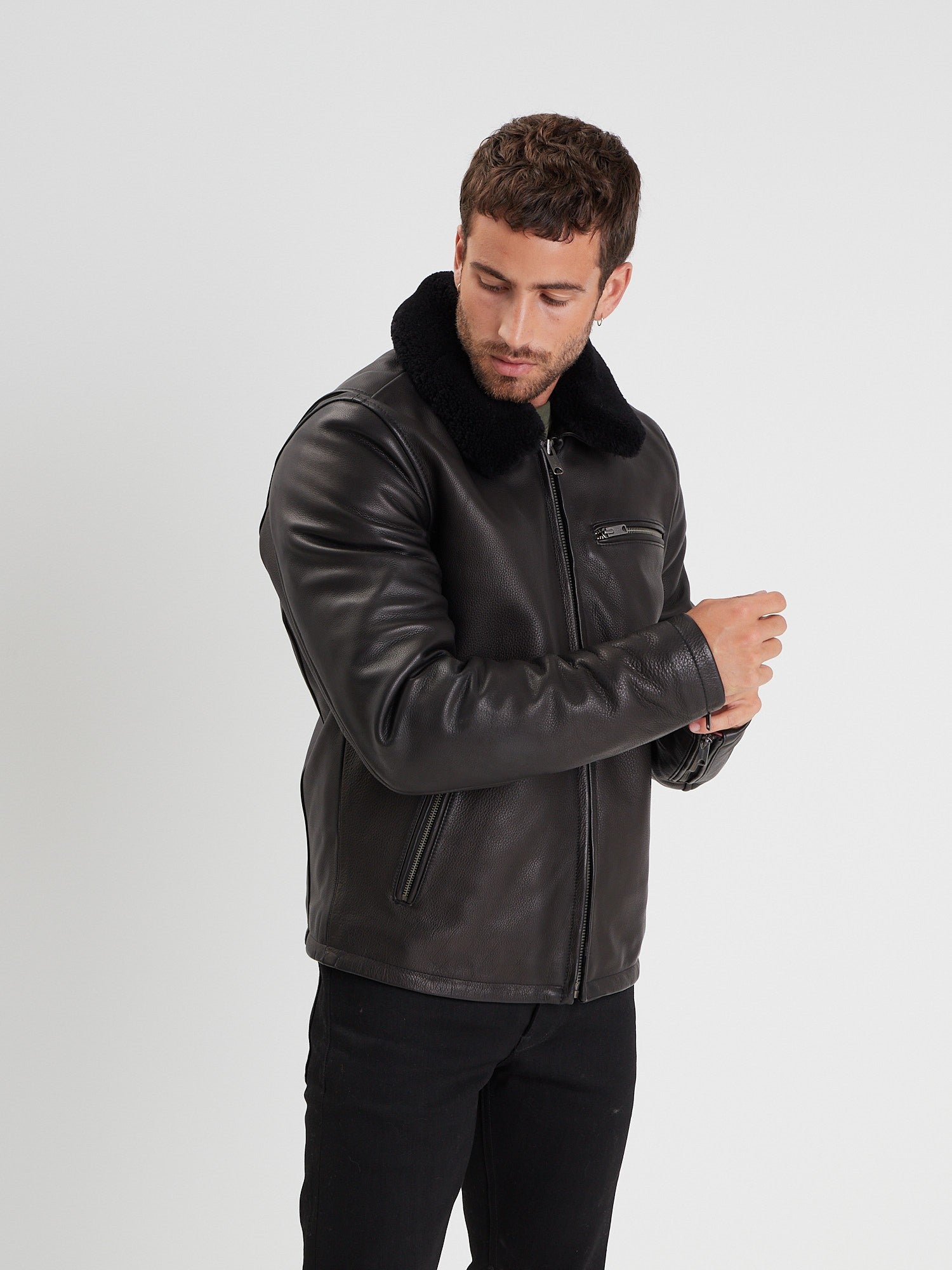 Asphalt - Blouson cuir homme - Accueil