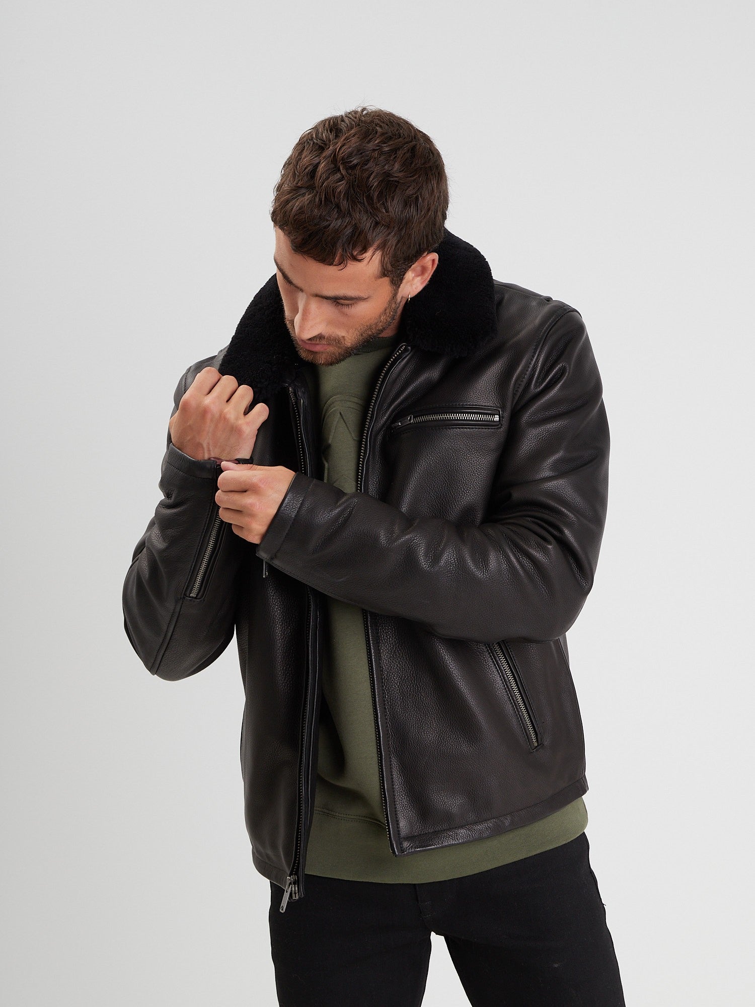 Asphalt - Blouson cuir homme - Accueil