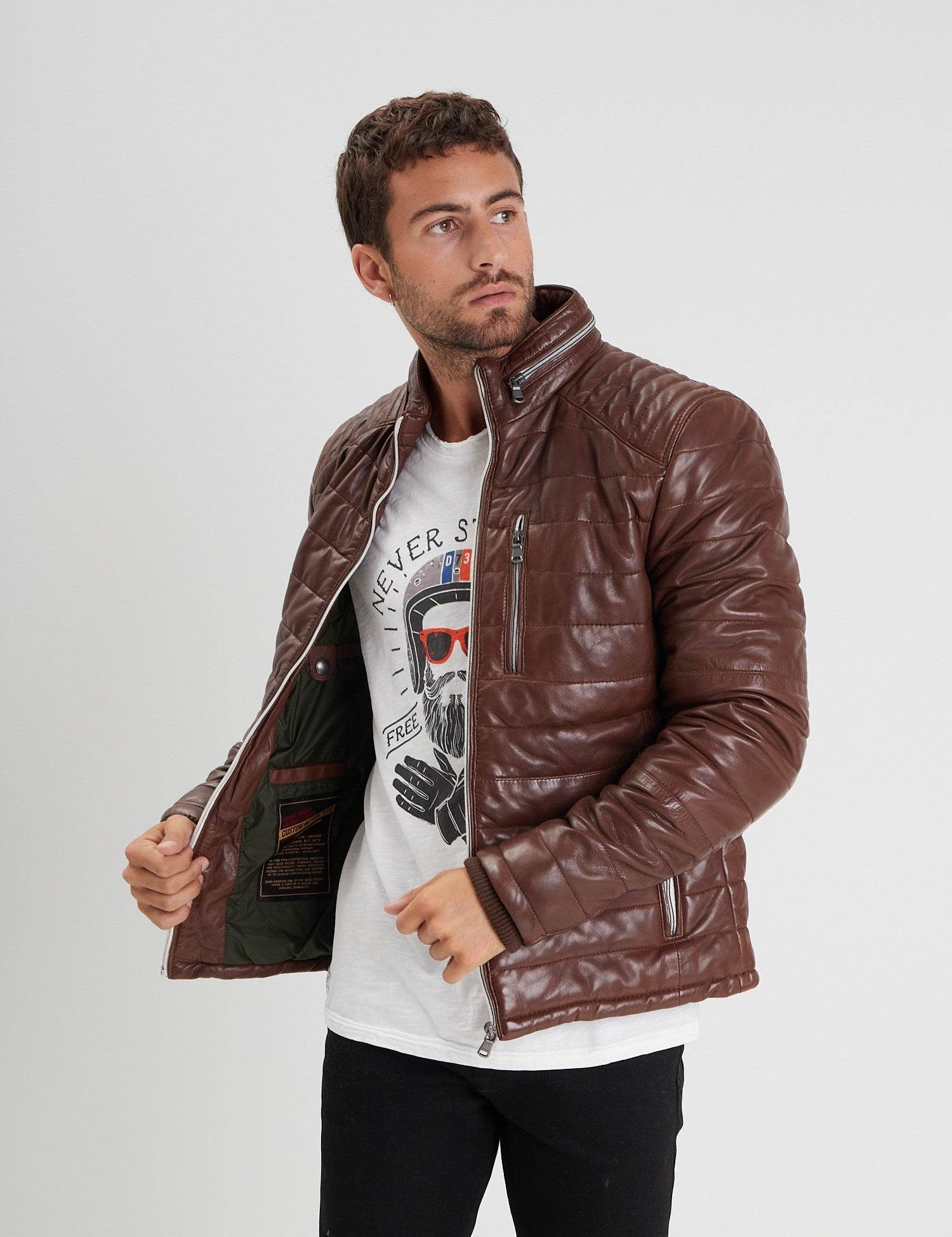 Caproni - Blouson cuir homme - Accueil