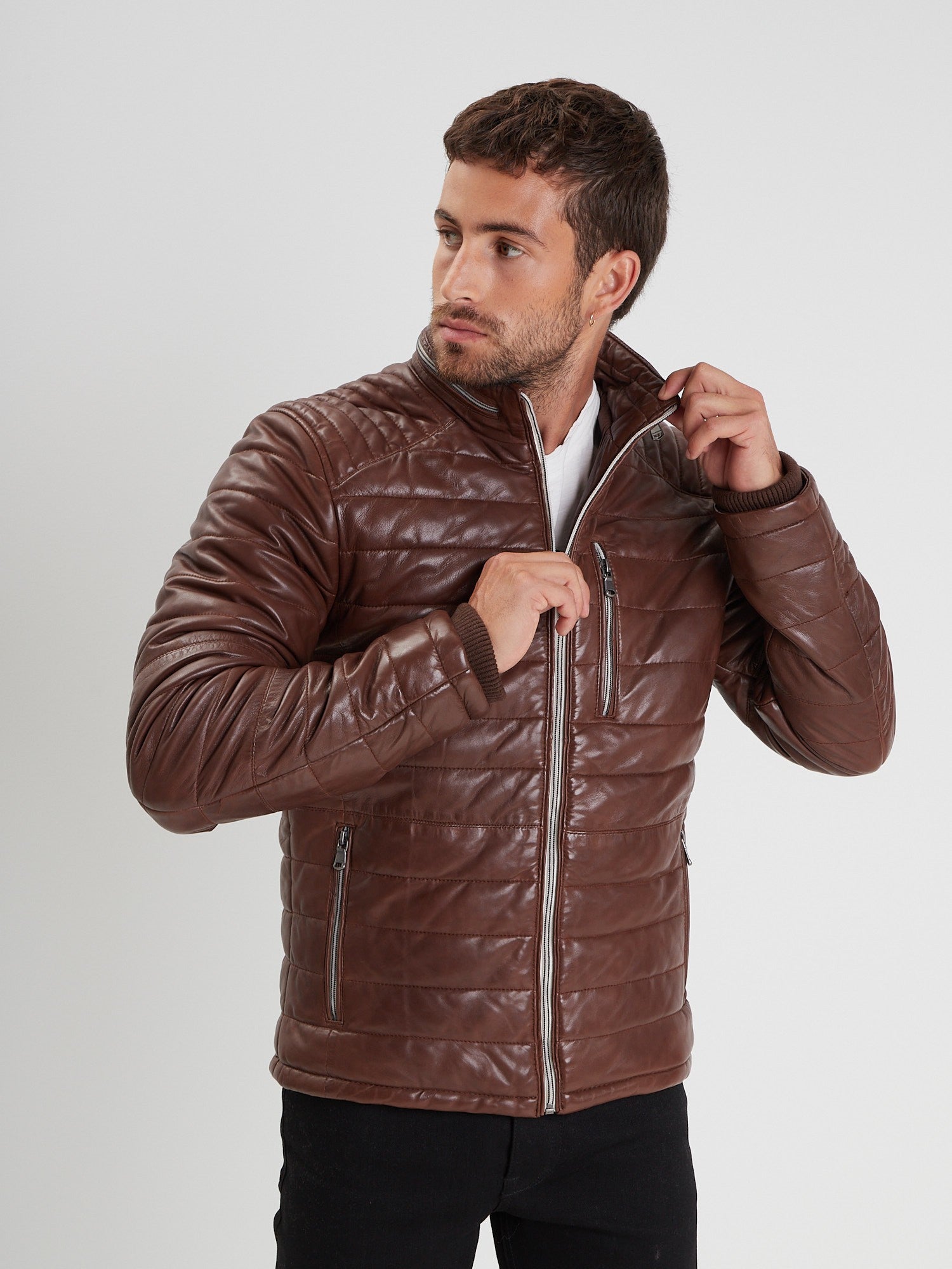 Caproni - Blouson cuir homme - Accueil