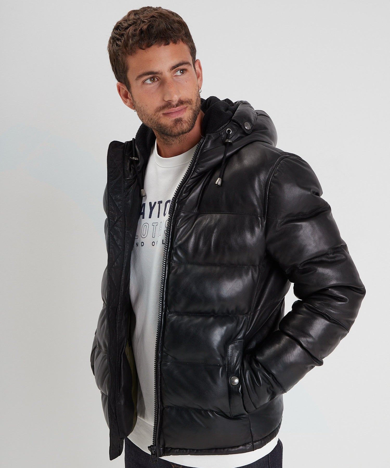 Luka+hood - Blouson cuir homme - Accueil