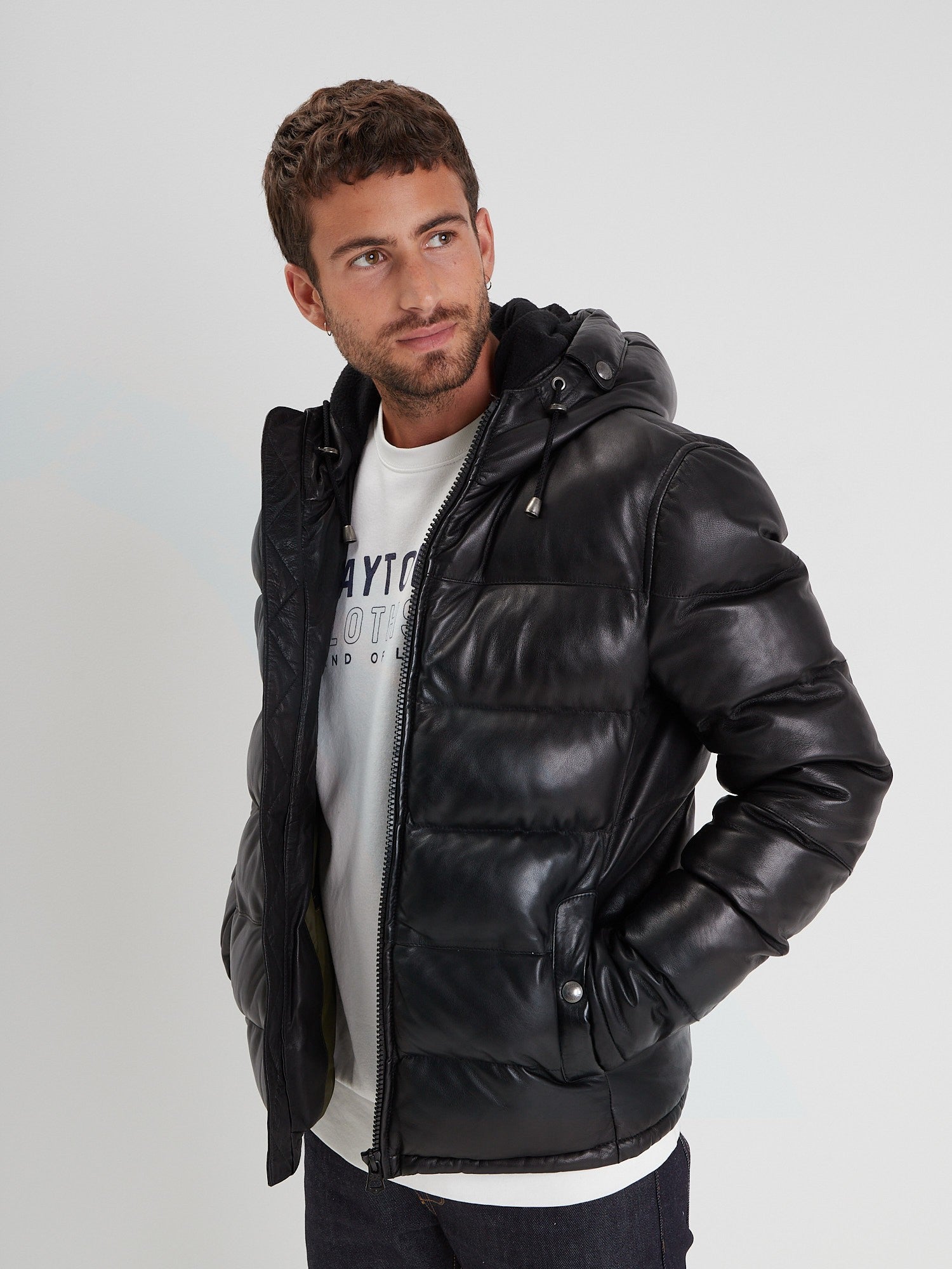 Luka+hood - Blouson cuir homme - Accueil