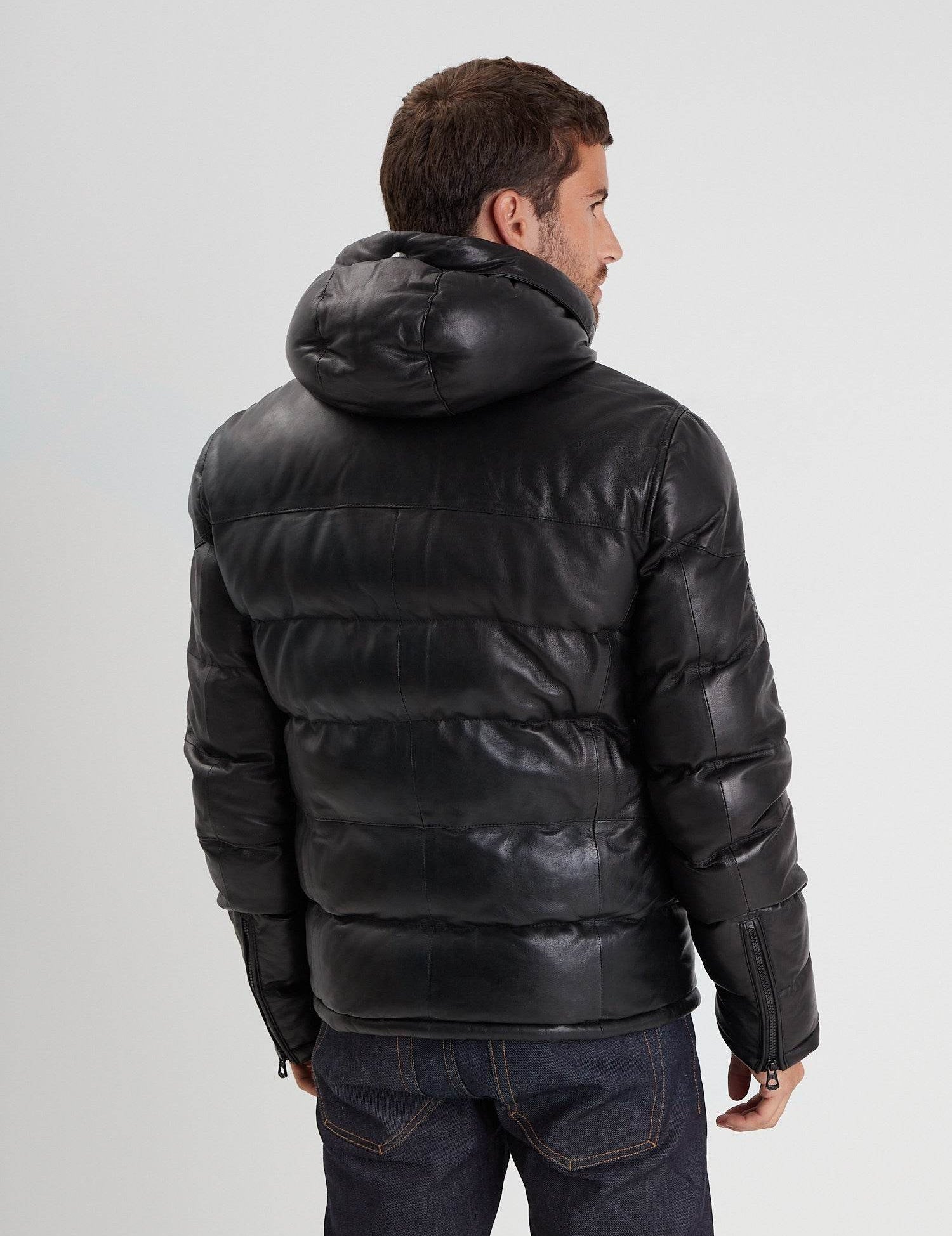 Luka+hood - Blouson cuir homme - Accueil