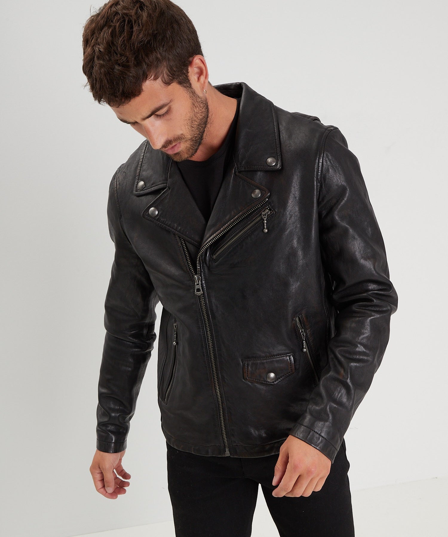 Miami - Blouson cuir homme - Accueil