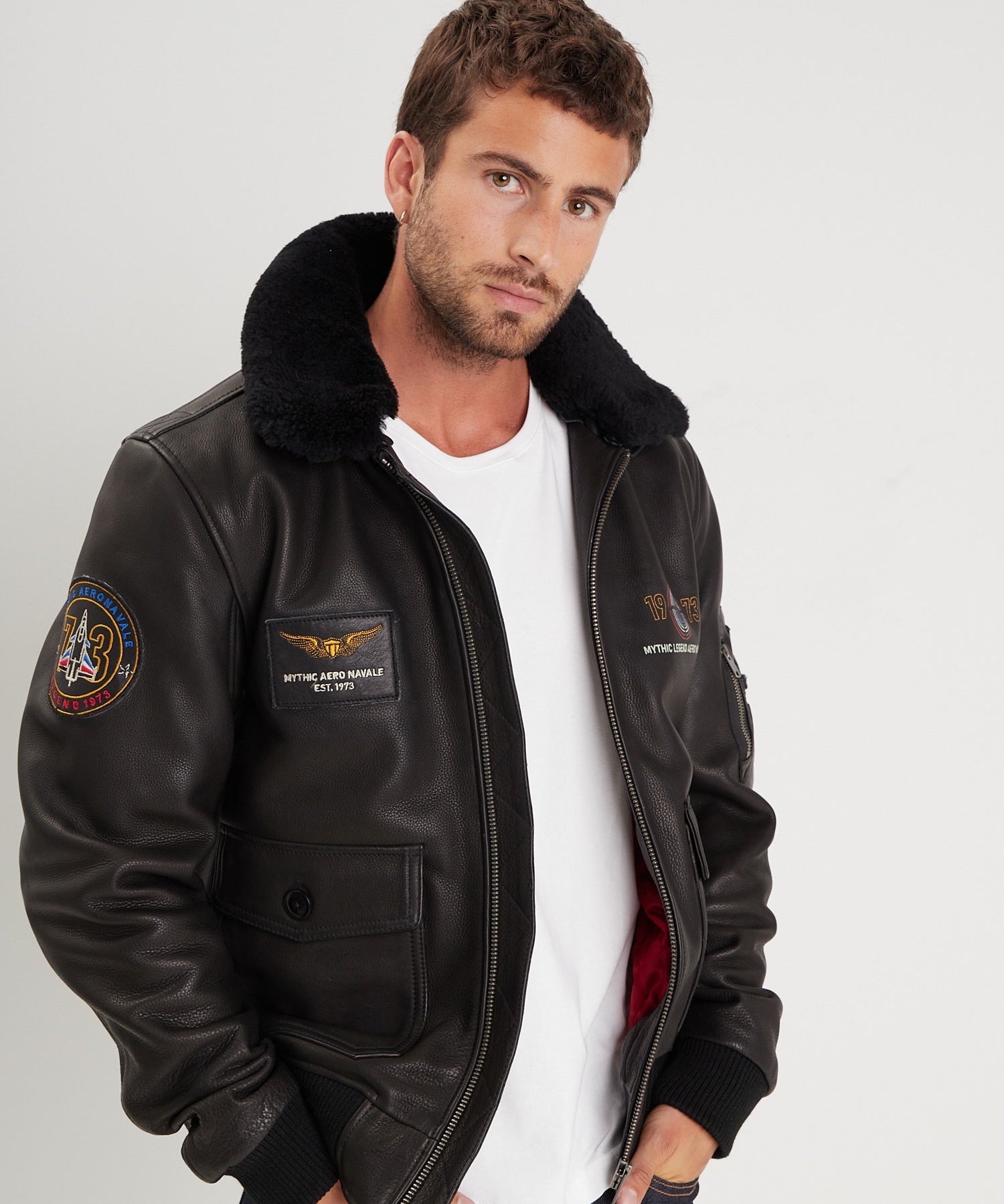 Phantom - Blouson cuir homme - Accueil