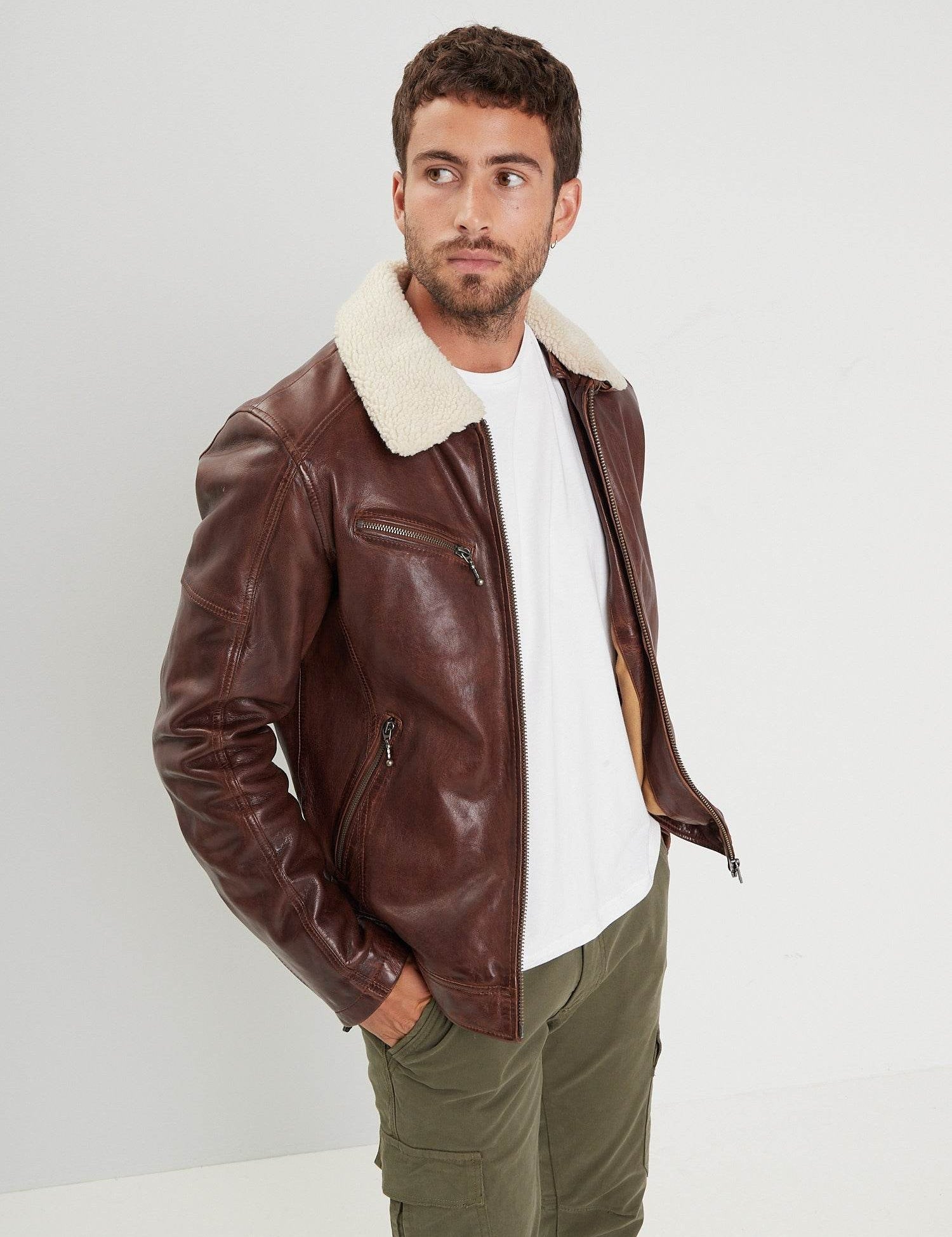 Platon+fur - Blouson cuir homme - Accueil