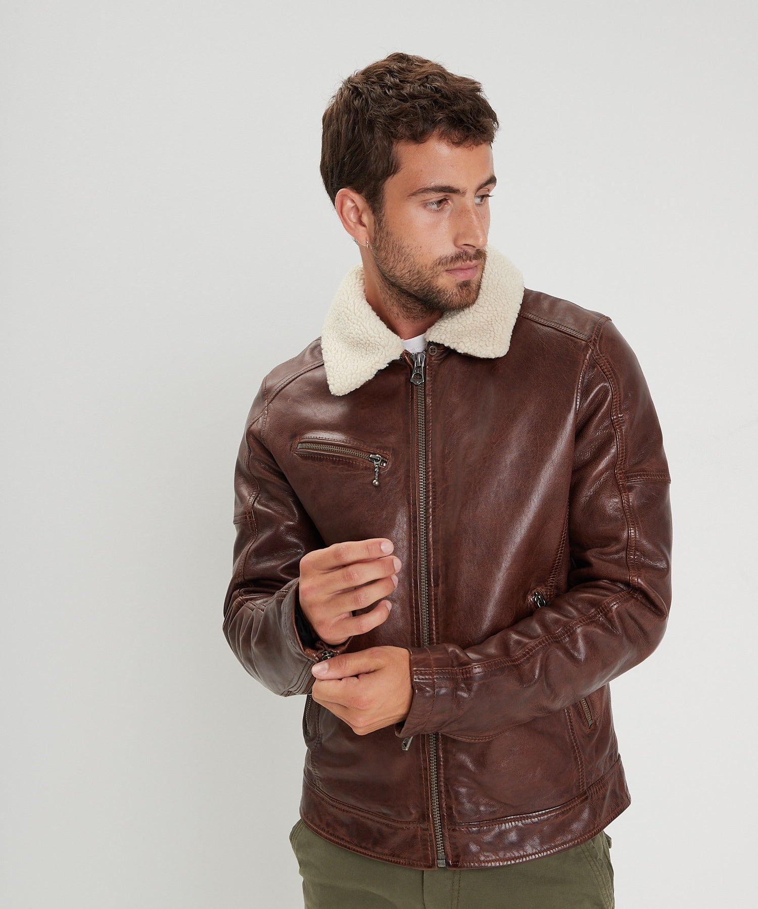 Platon+fur - Blouson cuir homme - Accueil