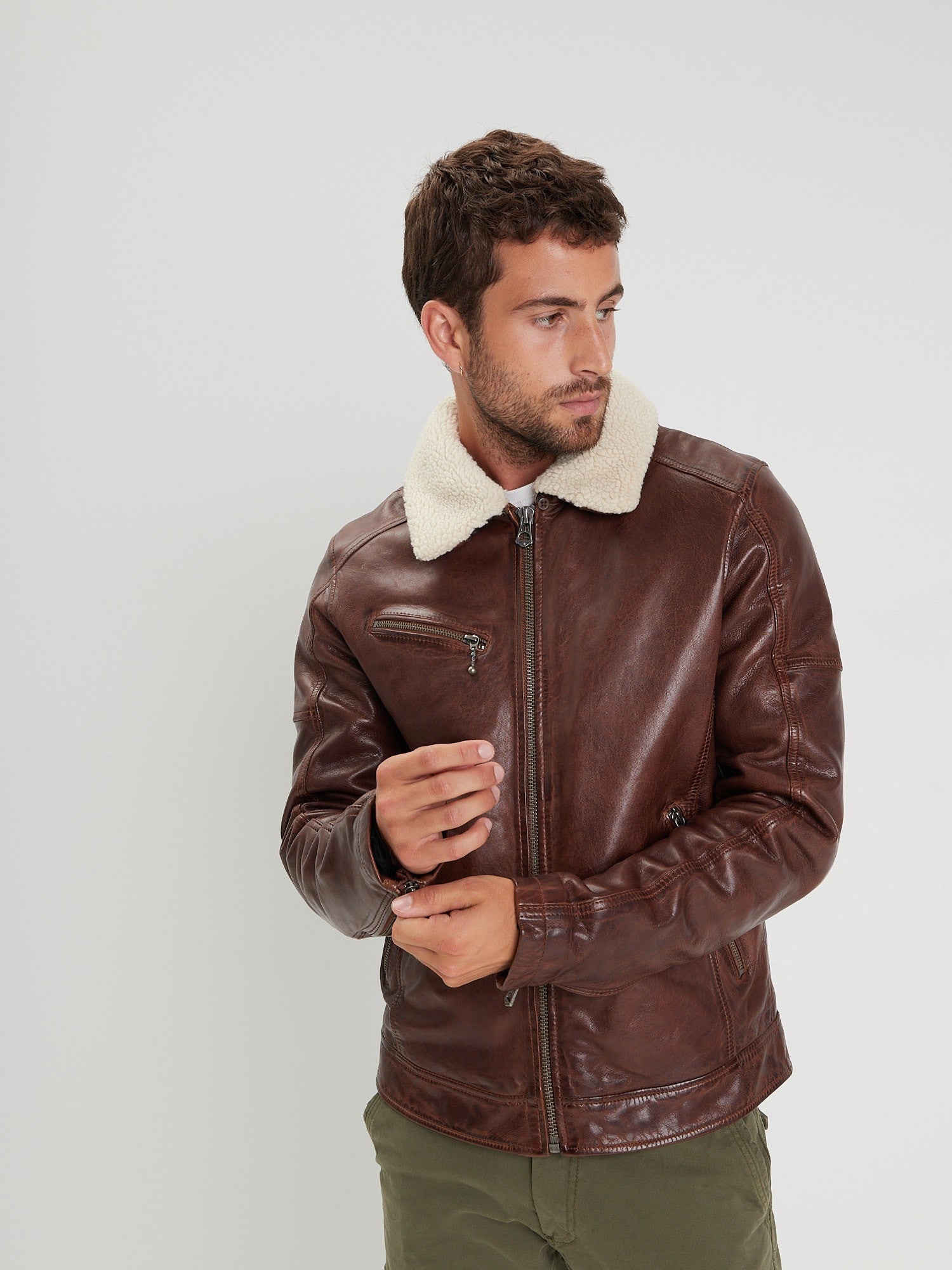 Platon+fur - Blouson cuir homme - Accueil