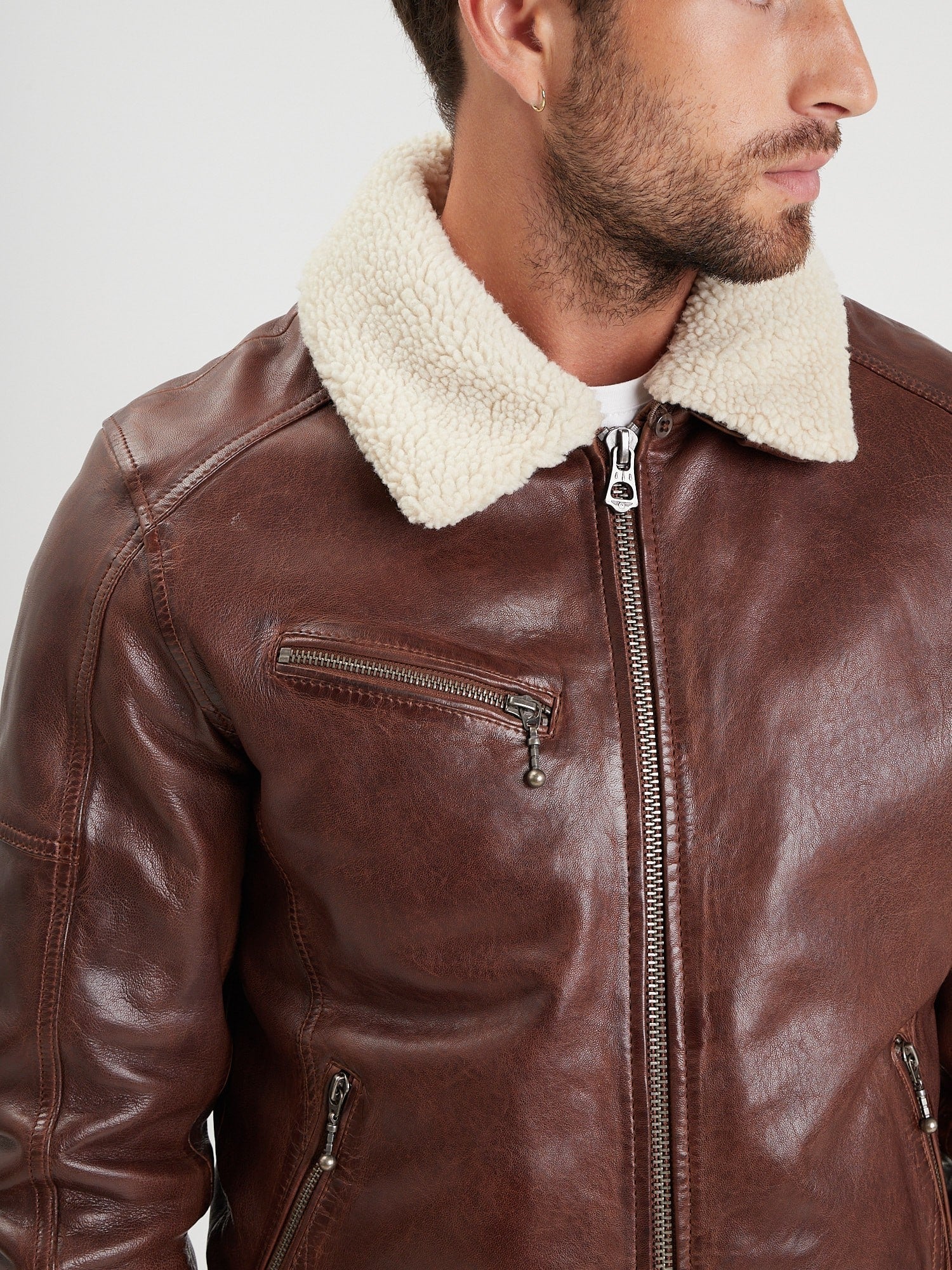 Platon+fur - Blouson cuir homme - Accueil