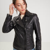 Margaux - Blouson cuir femme - Accueil