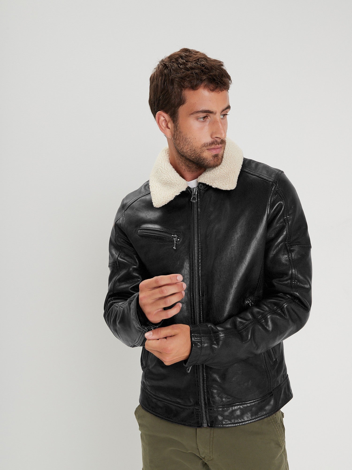 Platon+fur - Blouson cuir homme - Accueil