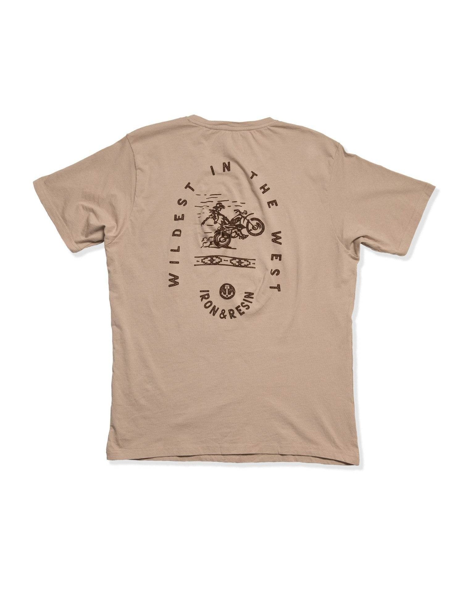 Wildest in the west - T-shirt homme homme - IRON & RESIN