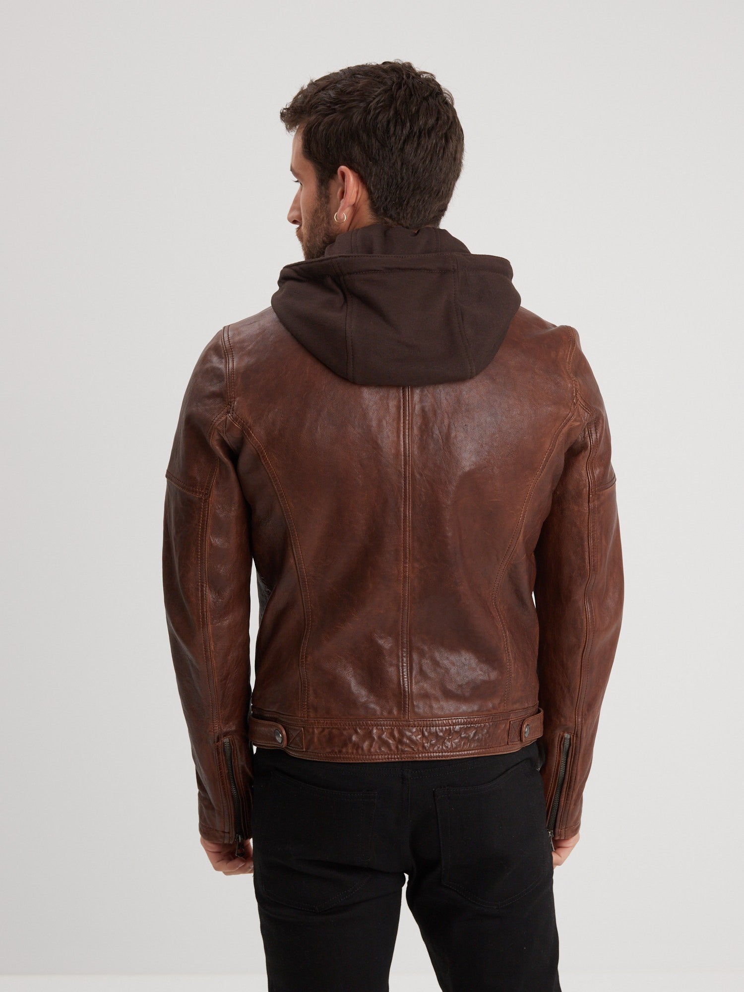 Bishop - Blouson cuir homme - Homme