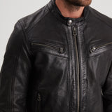 Bishop - Blouson cuir homme - Homme