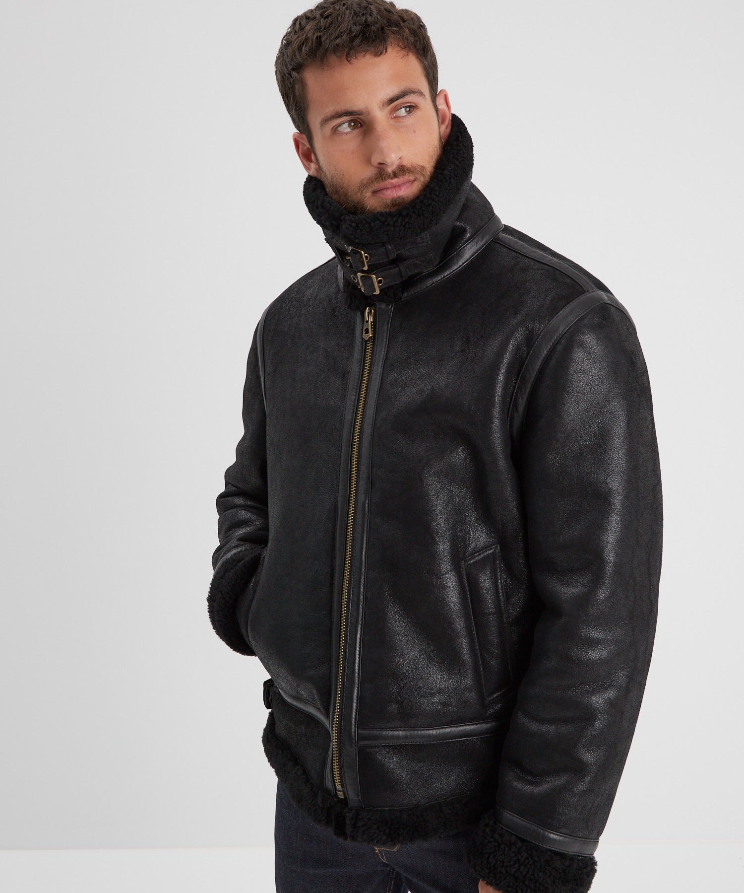 Bombardier - Blouson cuir homme - Accueil