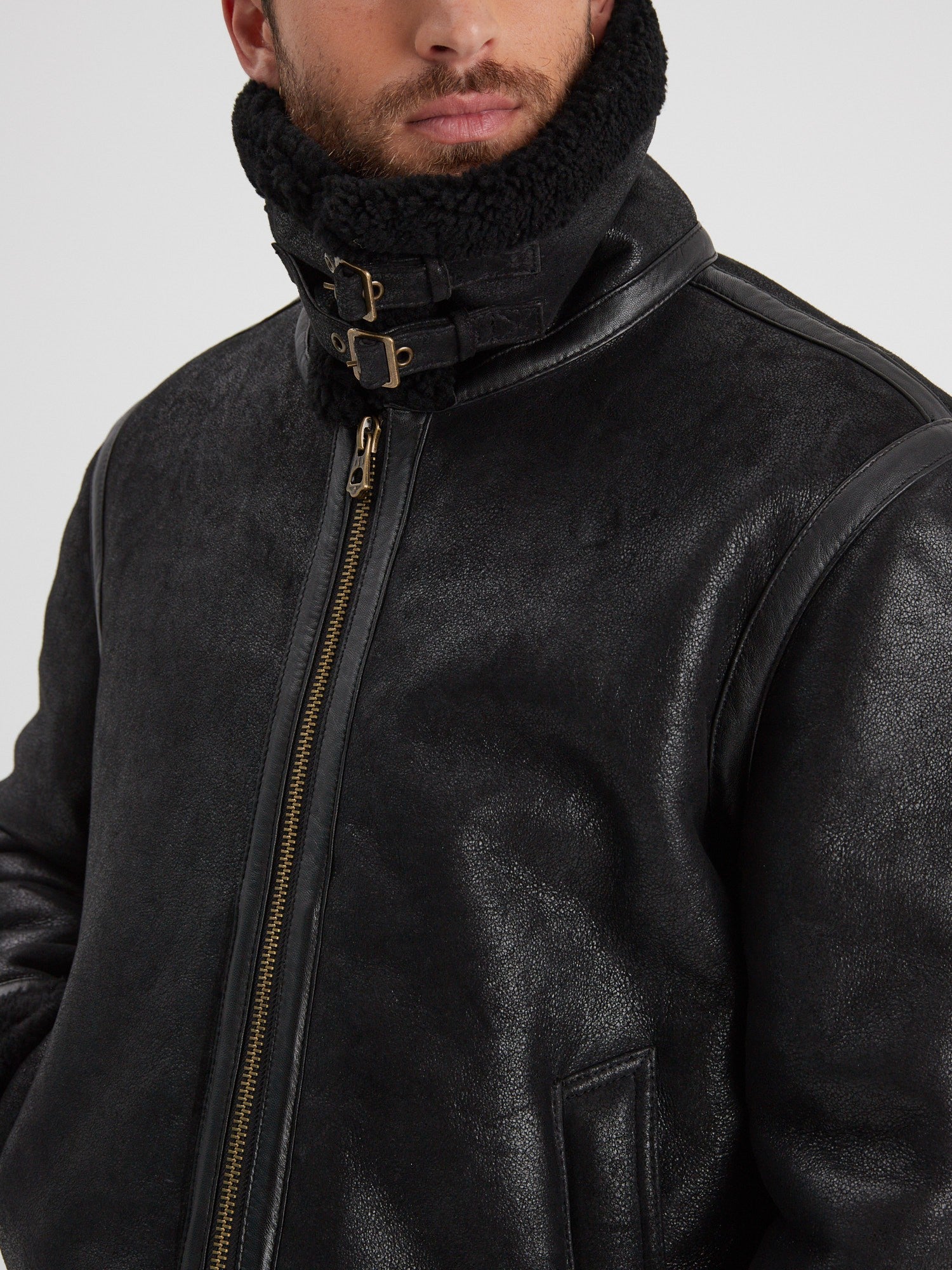 Bombardier - Blouson cuir homme - Accueil