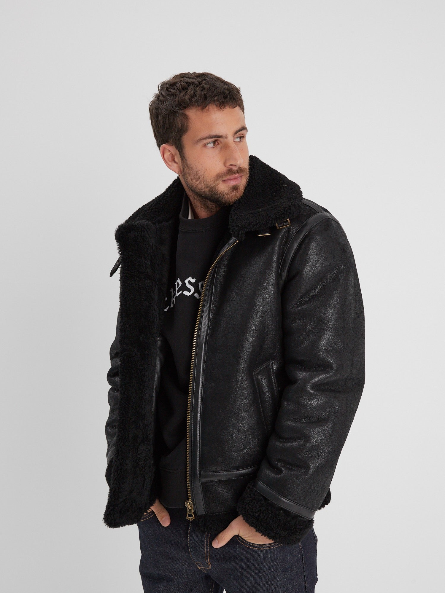 Bombardier - Blouson cuir homme - Accueil