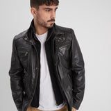 Falconero+ic - Blouson cuir homme - Homme